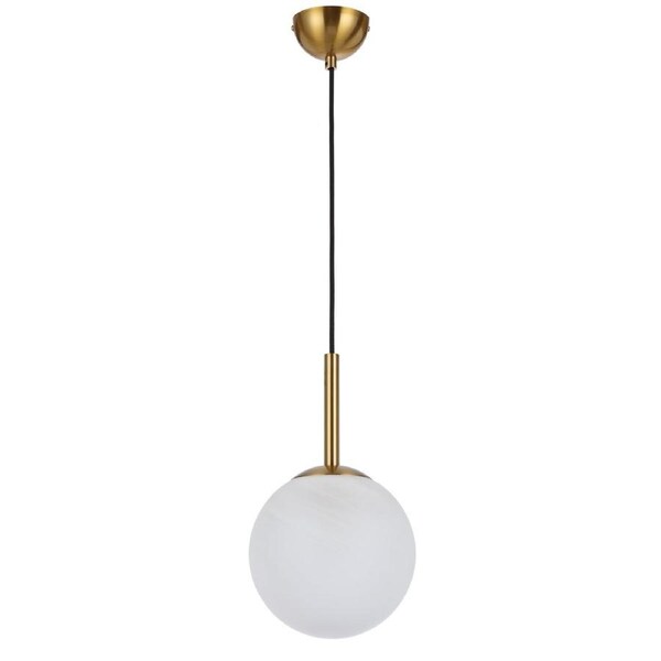 Bilbao TFS antique gold alabastro pendant light artistic lighting for modern interiors