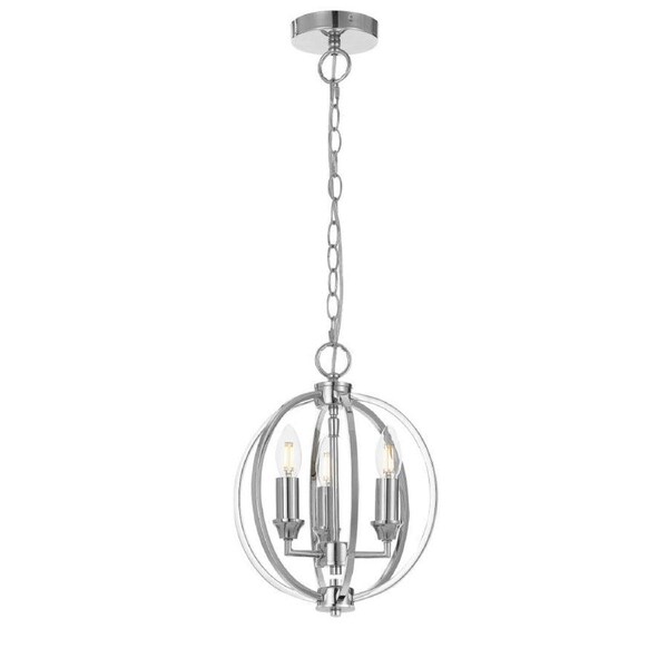 Turin TFS pendant light sleek chrome design for modern interiors
