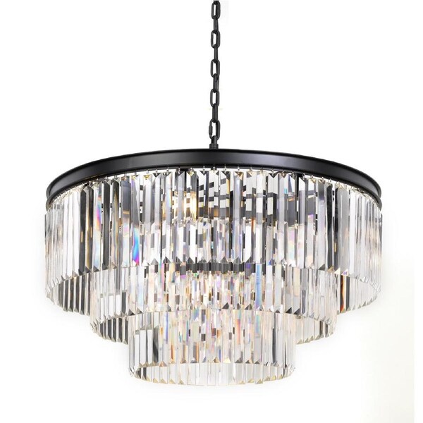 Solstone TFS 16-Light Kit Pendant with Elegant Crystal Accents