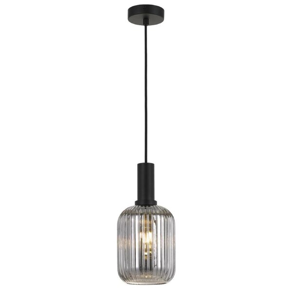 Annecy TFS smoke black pendant light sophisticated hanging lighting for modern homes