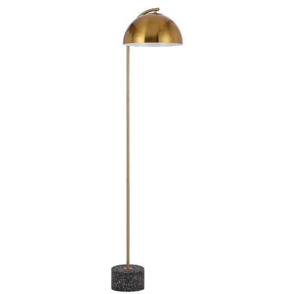 Noraville Black Terrrazzo Floor Lamp with 25W Bulb and Modern Style