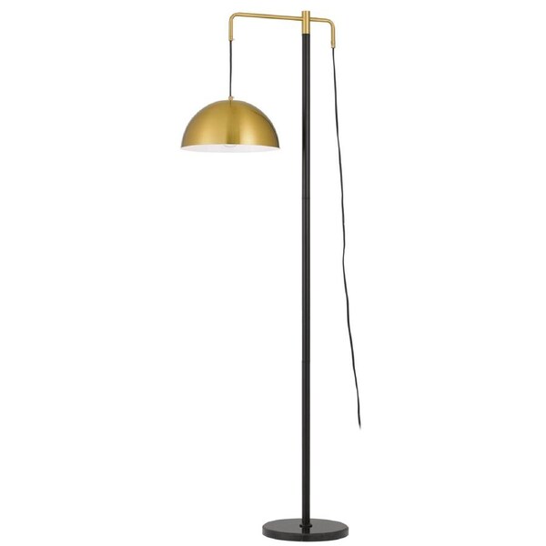 Oxford TFS Timeless Black Antique Gold Floor Lamp for Elegant Home Lighting