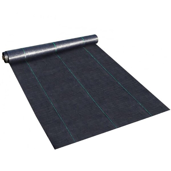 1.83m x 25m Weed Mat Gardening Plant Black