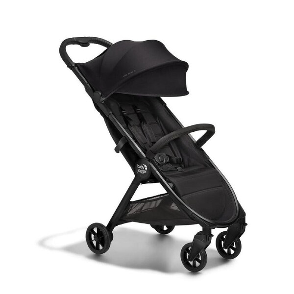 Baby Jogger City Tour 2 Premium Eco Black Compact Travel Stroller 99x96cm