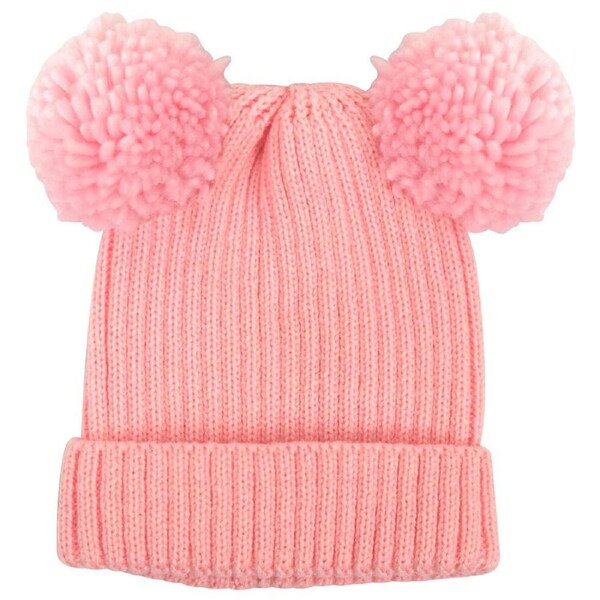 Foote Street Poppy Beanie For Toddlers - Winter Cap - Soft Pink - 8M-2Y