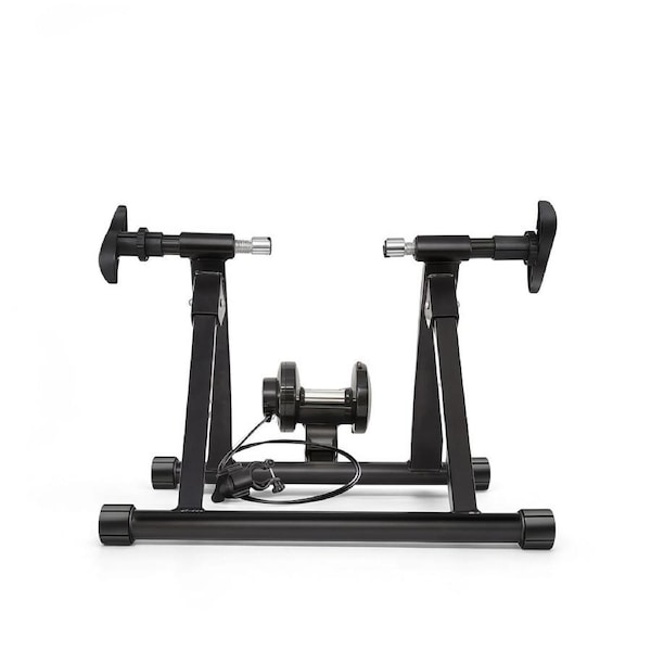 FitnessLab Portable Indoor Bicycle Trainer Stand Magnetic Cycling Exercise Bike for Home Gym Fitness