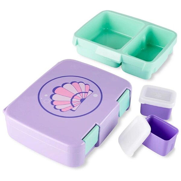 Skip Hop Spark Style Bento Lunch Box Seashell