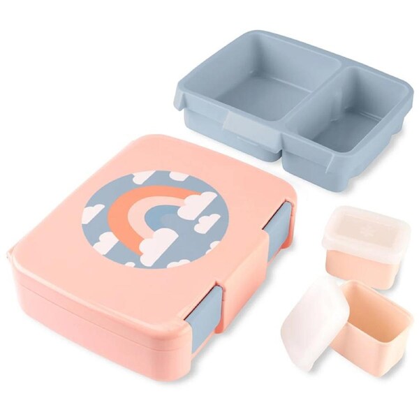 Skip Hop Spark Style Bento Lunch Box Rainbow