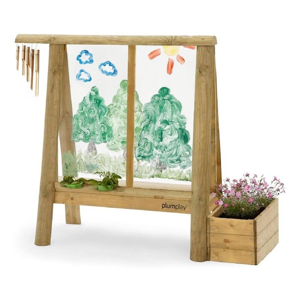 Plum Play AU Discovery Create & Paint Easel Outdoor Art for Kids Ages 3y+