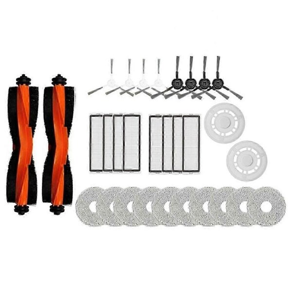 Accessories Kit for Robot Vacuum S20+ / S10 Plus /S10+/ B108GL / B105 / B108CN B113CN Main Side Bru