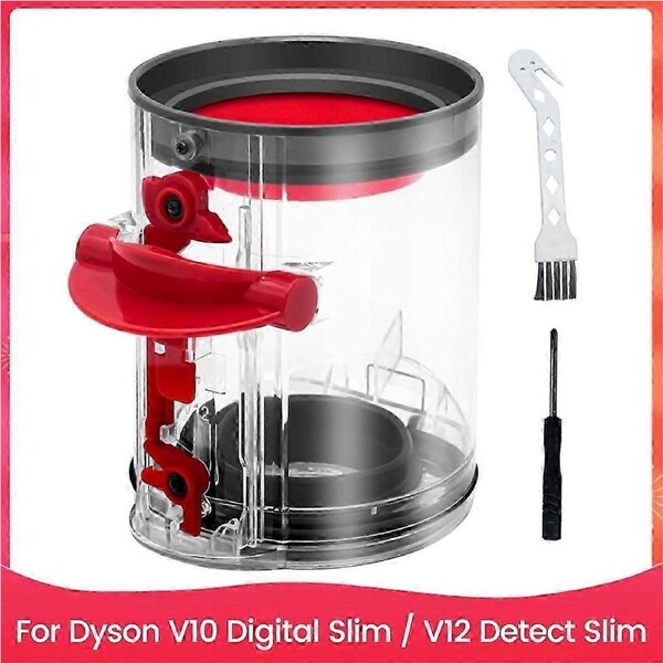 Dust Bin for V10 Digital Slim / V12 Detect Slim Vacuum Canister Large Bin Vacuum Dust Bucket Part N