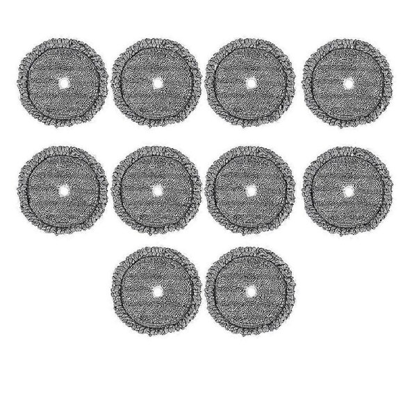 10Pcs Vacuum Cleaner Robot Mopping Machine Cleaning Cloth Spare Replacement Mop Pads Rags for A9 St