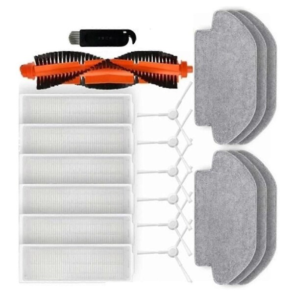 Replacement Accessories for Robot Vacuum S10 S12 B106GL Vacuum Cleaner Parts Main Side Brushes Filt