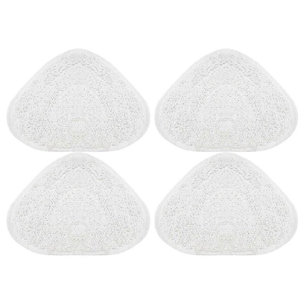 4PCS Steam Mop Pads for Vacuum Cleaner Washable Reusable Triangle Mop Pad Cloth Cleaning Floor Tool