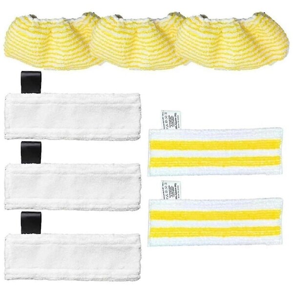 Steam Mop Pads for EasyFix SC2 SC3 SC4 SC5 Handheld Vacuum Cleaner Accessories Washable Microfiber