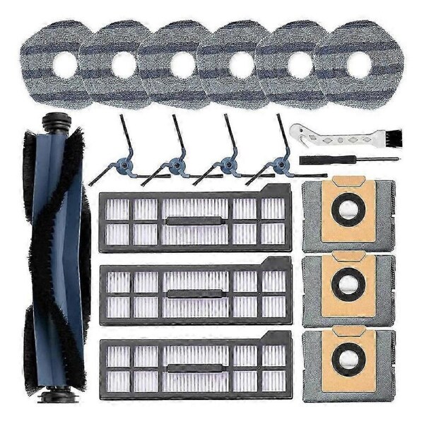 19-Pack Robot Vacuum Replacement Parts for X10 Pro Omni Robot Vacuum