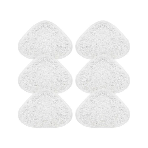 6PCS Mop Pads for Vacuum Cleaner Washable Reusable Triangle Mop Pad Cloth Cleaning Floor Tool