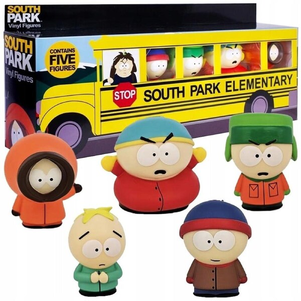 Khadou South Park School Bus Box 2.5 inch Figure Collection