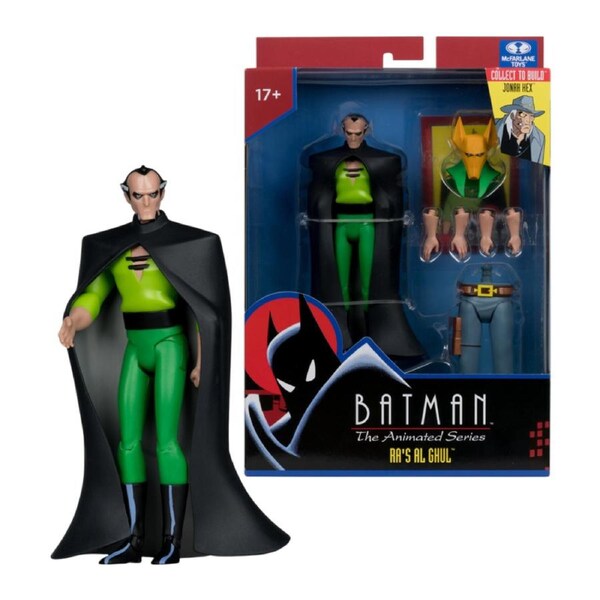 DC Direct Batman The Animated Series Ra's Al Ghul Build-A 6 Inch Figure