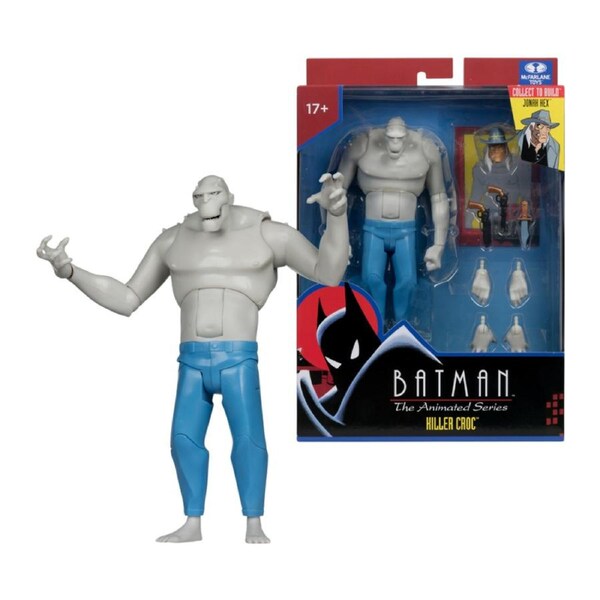 DC Direct Batman The Animated Series Killer Croc Build-A 6 Inch Figure