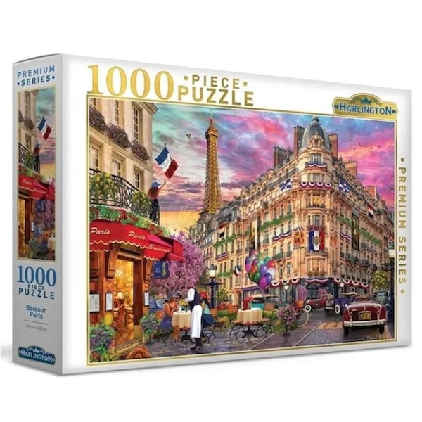 Harlington - Bonjour Paris Puzzle 1000pc