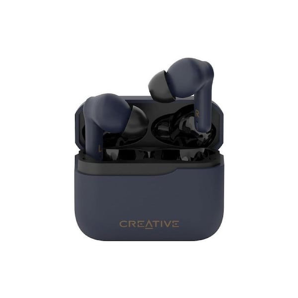 Creative Zen Air Plus In Ear Active Noise Cancelling Headphones Dark Blue