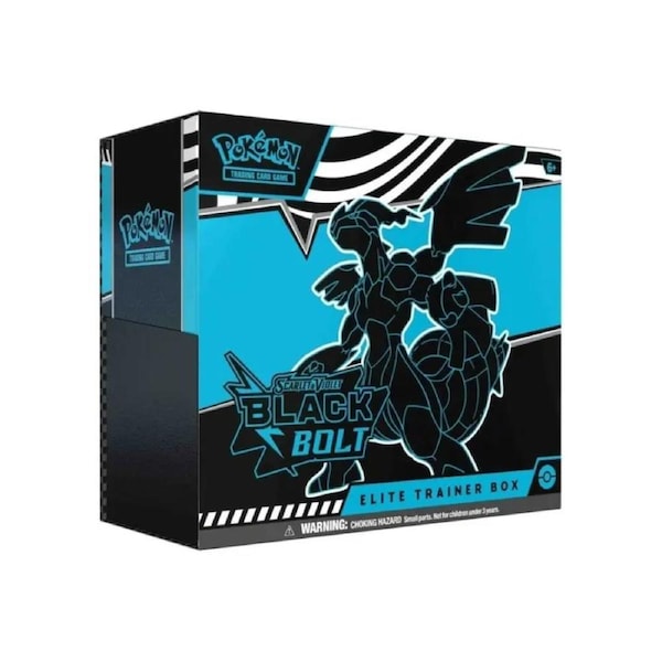 Pokemon TCG Scarlet & Violet Black Bolt & White Flare Elite Trainer Box