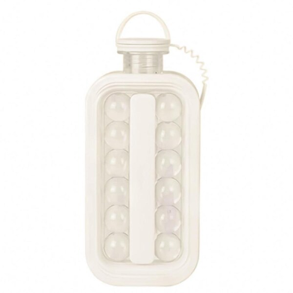 Portable Ice Hockey Pot Ice Cube Tray Water Bottle Clear Household Ice Maker