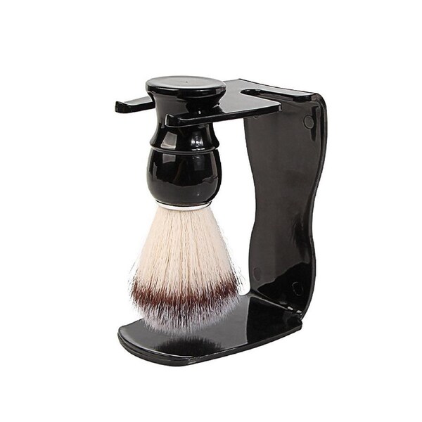 3 in 1 Shaving Brush Kit with Razor Holder Stand and Bowl for Men