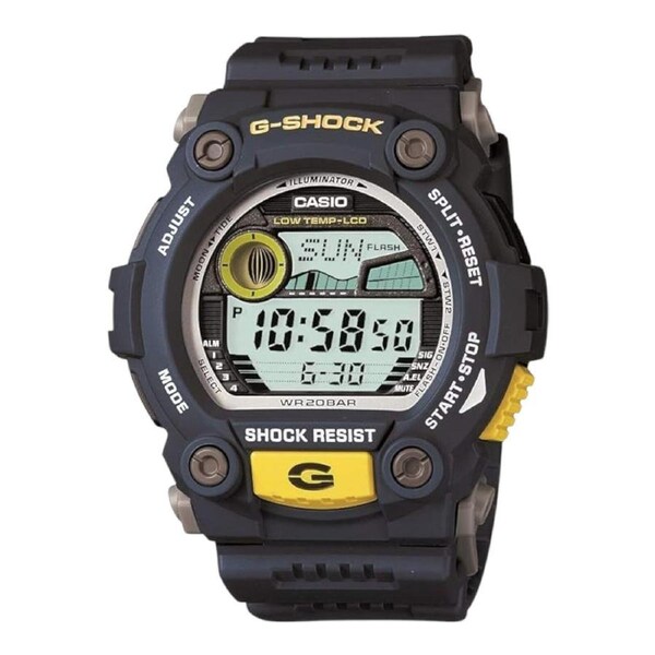 Casio G-Shock G-7900-2DR Mens Digital Watch Tide Moon Blue Band 200M WR