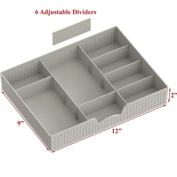 Maple Monitor Stand Riser with Drawer and Side Organizer