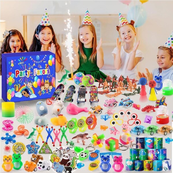 300 PCS Kids Party Favors, Goodie Bag Stuffers & Classroom Prizes