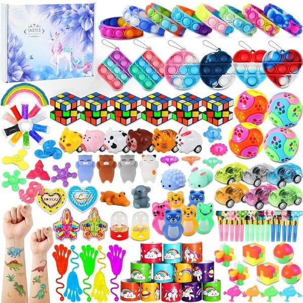 120 Pcs Party Favors for Kids 6-12, Birthday Gifts & Goodie Bag Toys