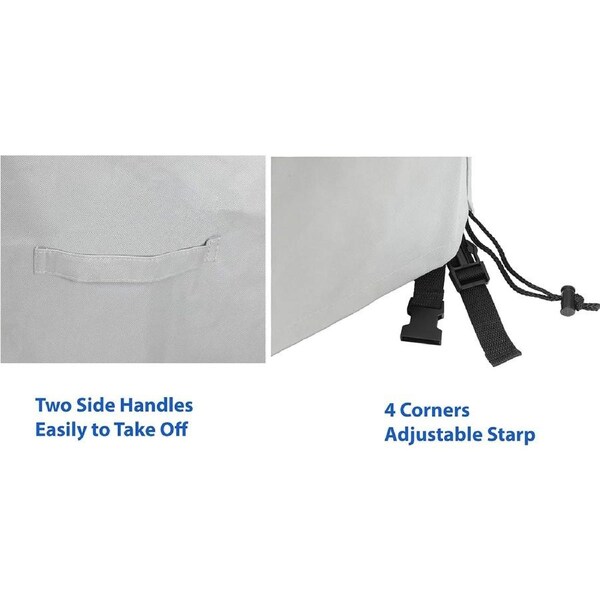 Heavy Duty Waterproof Patio Chair Covers Set of 2 - 81x99x74 cm