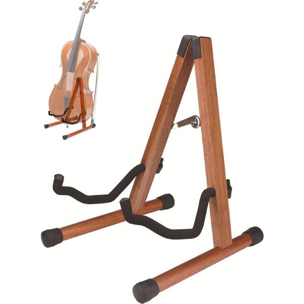 Wooden Guitar Stand for Acoustic Electric Bass Banjo Mandolin