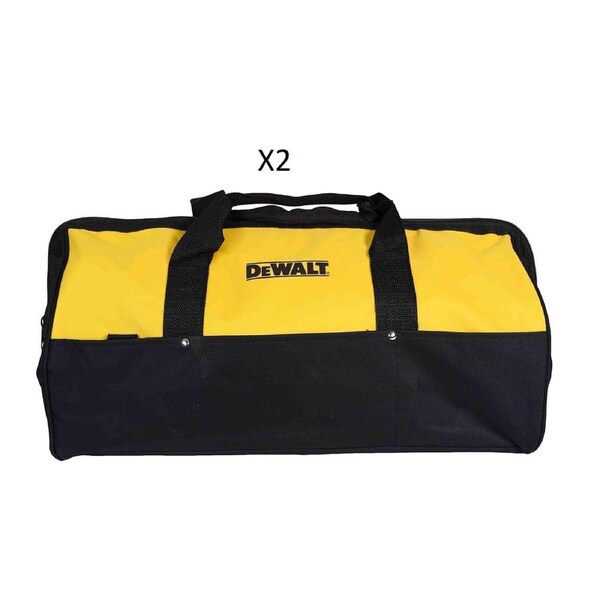 BRAND NEW LARGE DEWALT CONTRACTORS BAGS X 2