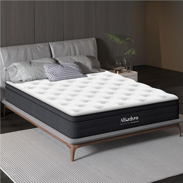 ALFORDSON Mattress 23cm King Single Euro Top