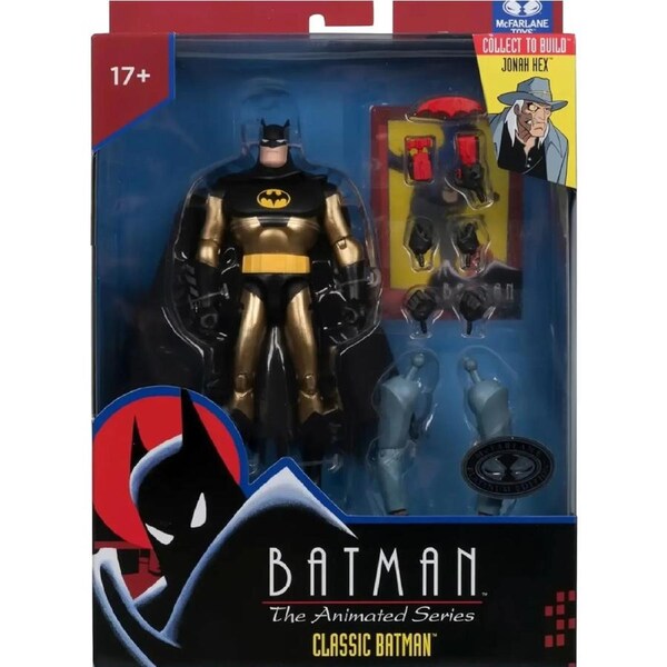 DC Direct Batman The Animated Series Classic Batman Platinum Edition Build-A 6 Inch Figure