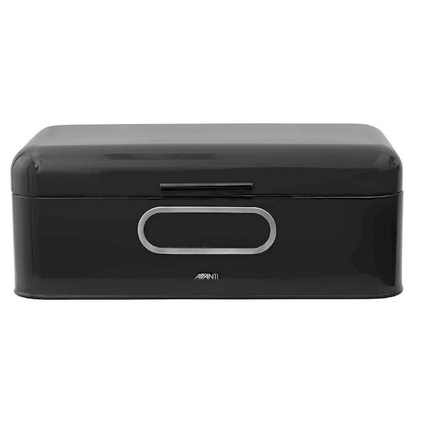 Avanti Retro Bread Bin Large - Black