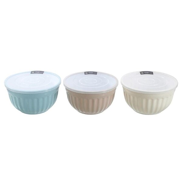 United Living Lidded Salad Bowl 4.5L - Assorted Colours