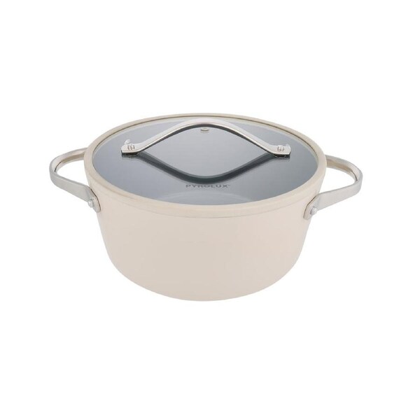 Pyrolux Nexgen Casserole 24cm/4.4L Ivory