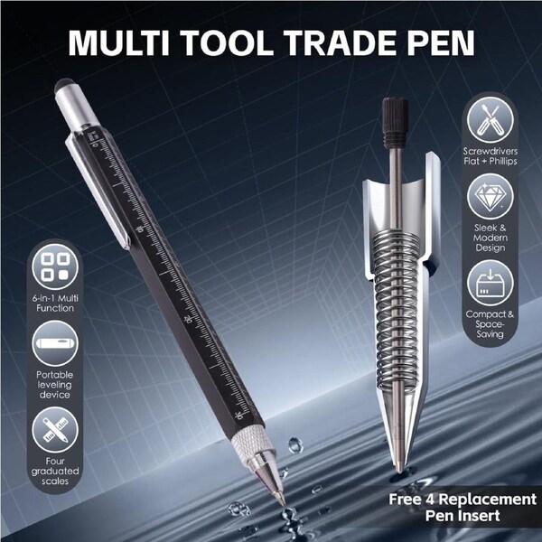 6 in 1 Multi Tool Trade Pen