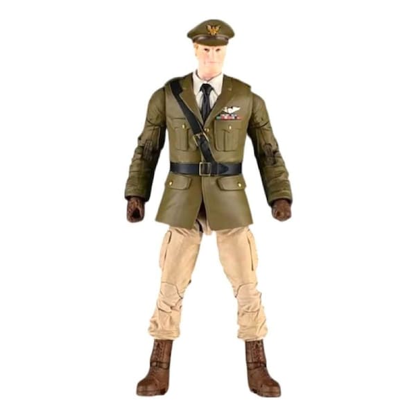 DC Direct Page Punchers Wonder Woman #1 Steve Trevor Red Platinum Edition 7 inch Action Figure with Comic