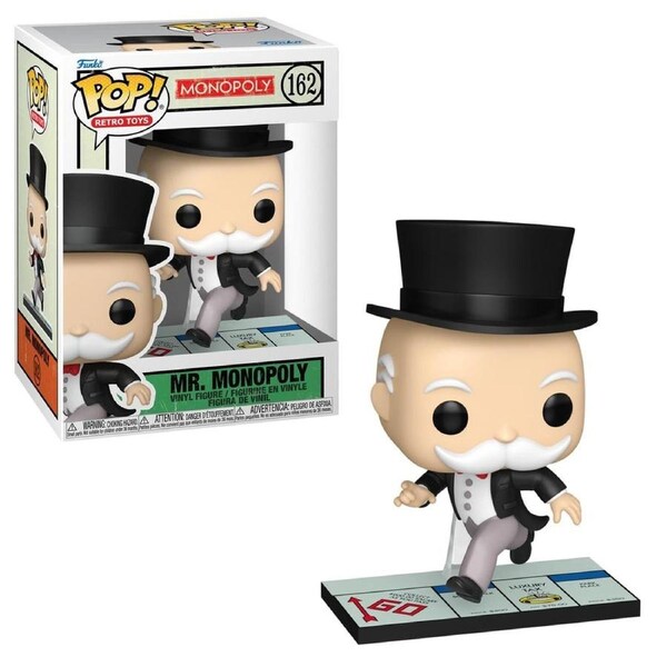 Monopoly Mr. Monopoly Pass Go Funko POP! Vinyl