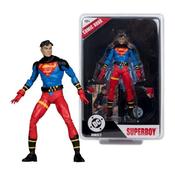 DC Direct Return of Superman Superboy #1 Superboy 7 inch Action Figure with Comic