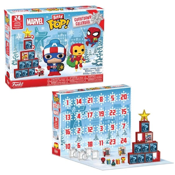 Marvel 2025 Bitty POP! Funko POP! Vinyl Countdown Advent Calendar
