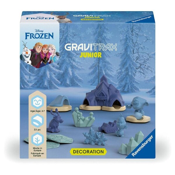 GraviTrax Junior - Extension Frozen Disney Marble Expansion Pack Kids Toy 3y+