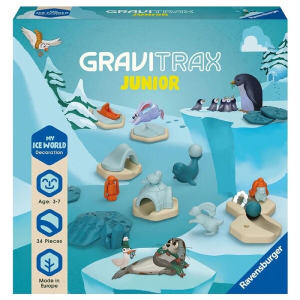 GraviTrax Junior - Extension Ice Marbles Expansion Pack Kids Toy 3y+