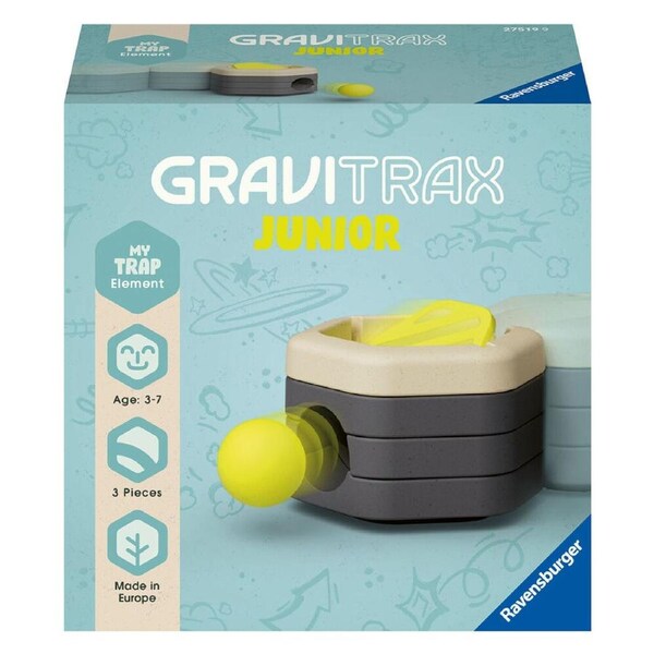 GraviTrax Junior - Element Trap Marbles Action Pack Interactive Kids Toy 3y+