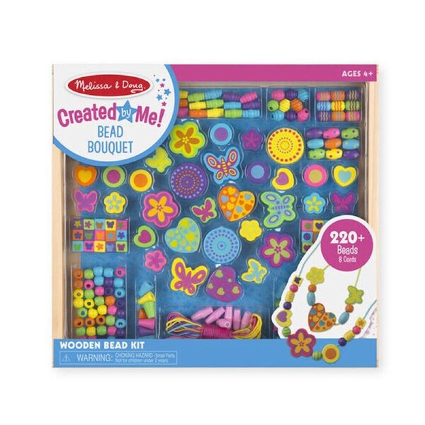 Melissa & Doug Bead Bouquet Childrens Toy DIY Crafting Activity Set 4y+